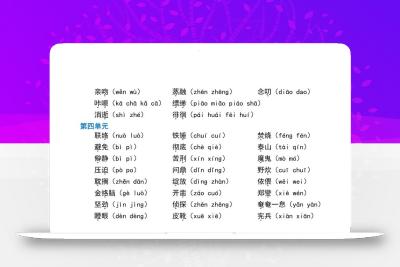 六下语文字音专题训练（含13页）
