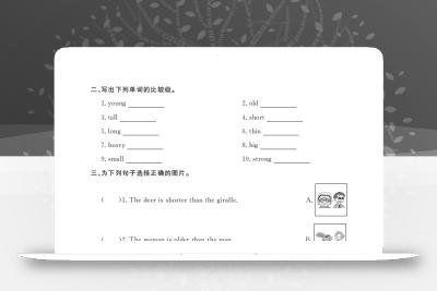 六下英语复习《考点全练》人教PEP版