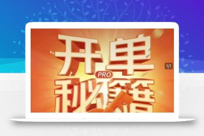 淘宝开单秘籍PRO，量身定制淘天实战陪跑计划，告别做店迷茫、快速突破运营瓶颈期(更新)