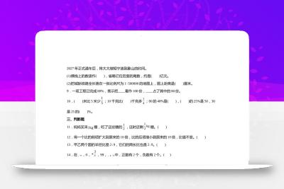 (小升初数学)2024-2025小升初考试押题培优卷苏教版A4版