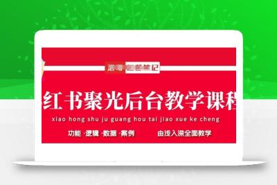 小红书聚光后台教学，小红书聚光投放的基本原理、策略和实践操作