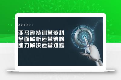 亚马逊持训营资料，全面解析运营策略，助力解决运营难题