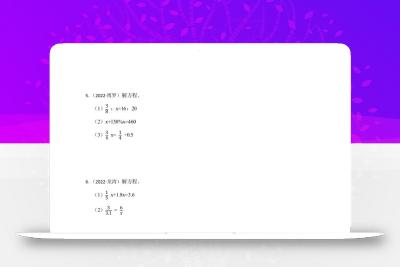 小升初真题汇编：解方程或比例（专项训练）-小学数学六年级下册青岛63版