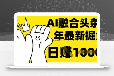 掌握这招：DeepSeek 融合今日头条，一键复制粘贴，日入 1k【揭秘】