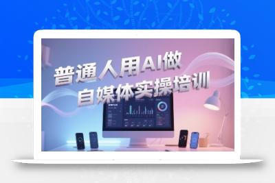 普通一个人用AI做自媒体，助你轻松开启AI自媒体创作之路