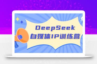 DeepSeek自媒体IP训练营，掌握四位定位法 长板变现模型 开启自媒体新篇章(更新)