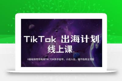 TikTok跨境电商新手起号与运营全攻略，0基础做跨境电商TIKTOK新手起号，小店入驻，操作指南全流程