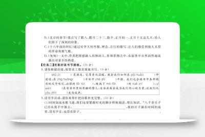 《小升初语文模拟试卷》共七套_