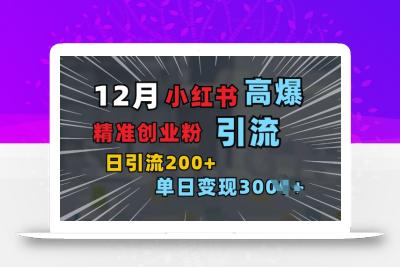 小红书一张图片“引爆”创业粉，单日+200+精准创业粉 可筛选付费意识创业粉【揭秘】