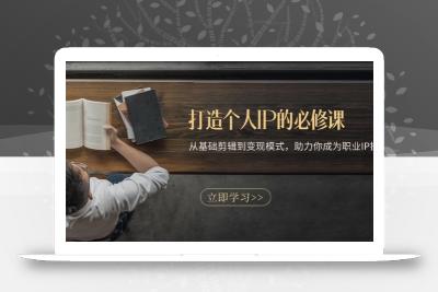 打造个人IP的必修课：从基础剪辑到变现模式，助力你成为职业IP操盘手